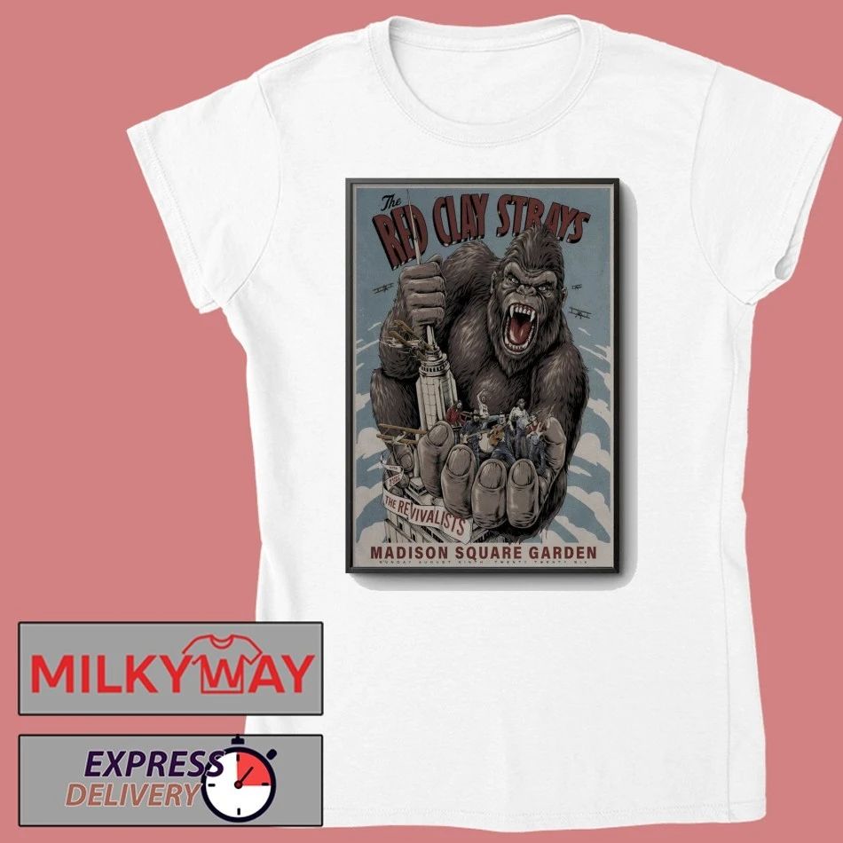 The Red Clay Strays And The Revivalists New York NY Aug 9 2026 Poster shirt
