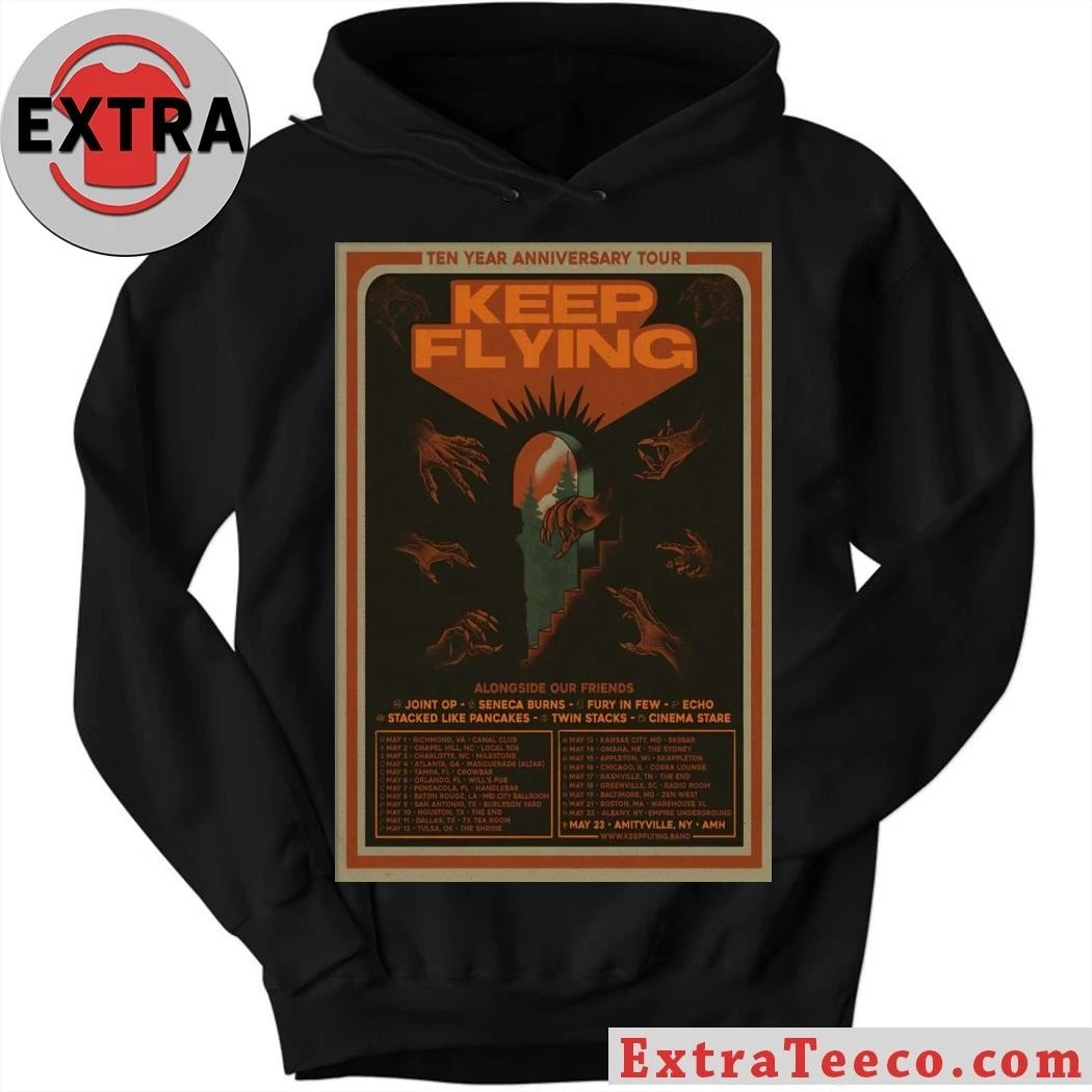 Keep Flying Ten Year Anniversary Tour 2026 Poster Shirt