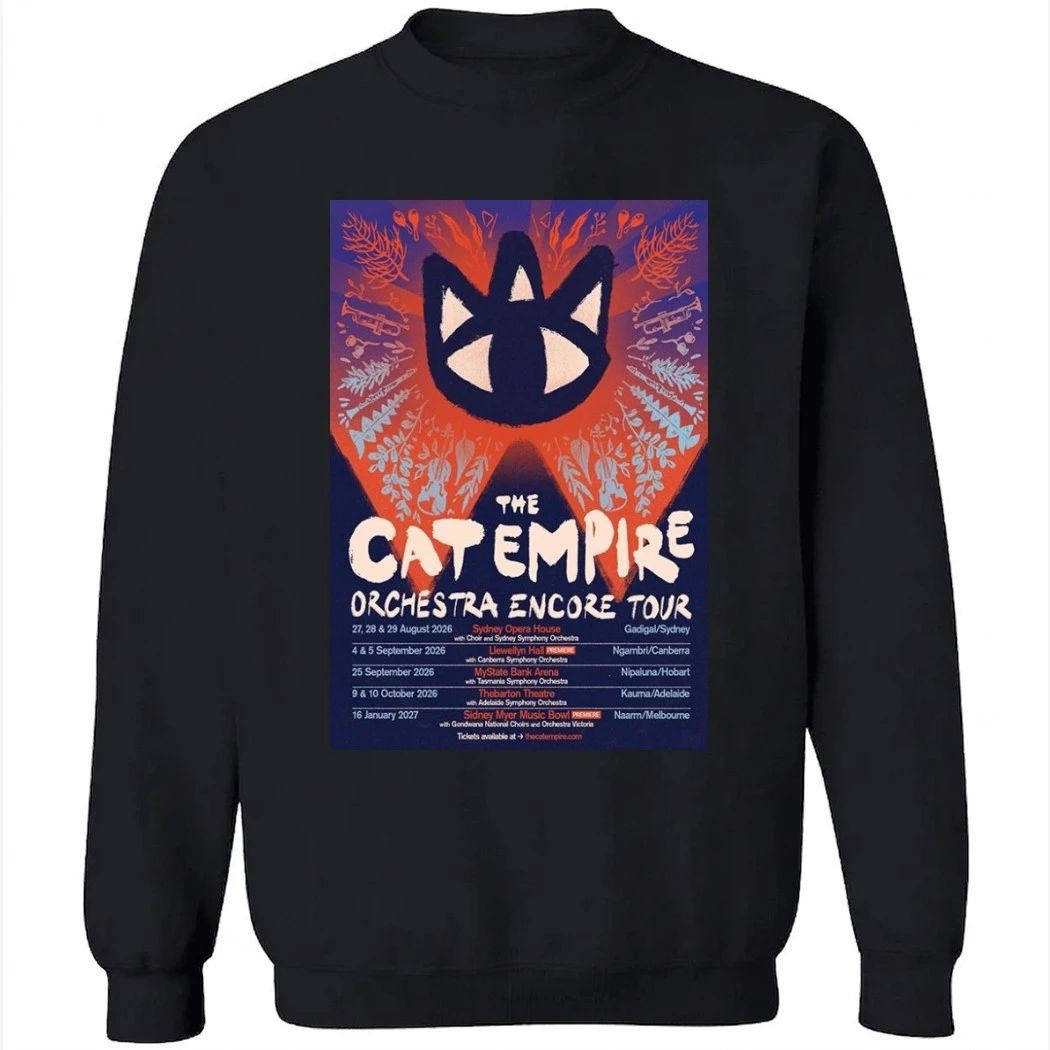 the Catempire Orchestra Encore Tour 2026 Poster Shirt