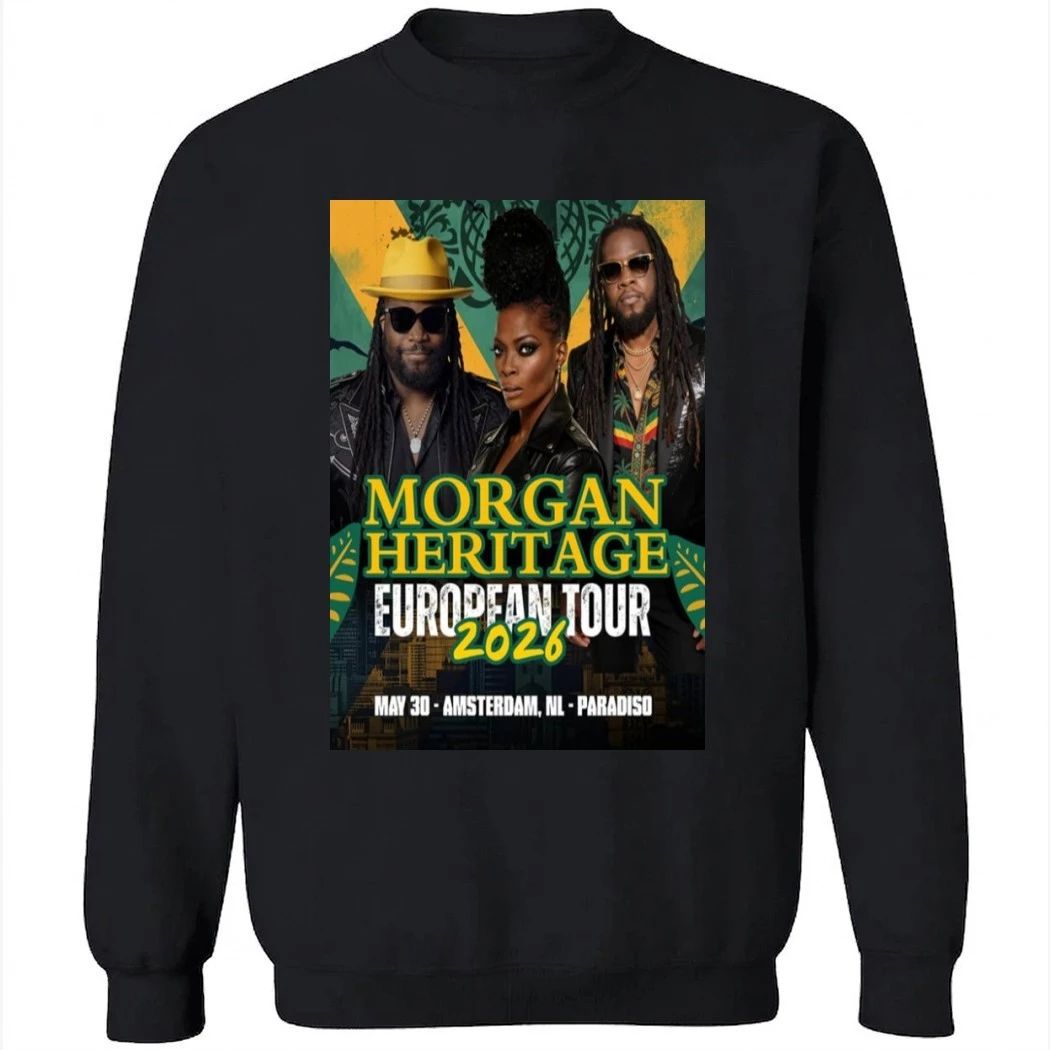 Morgan Heritage Amsterdam, NL May 30 2026 Poster Shirt