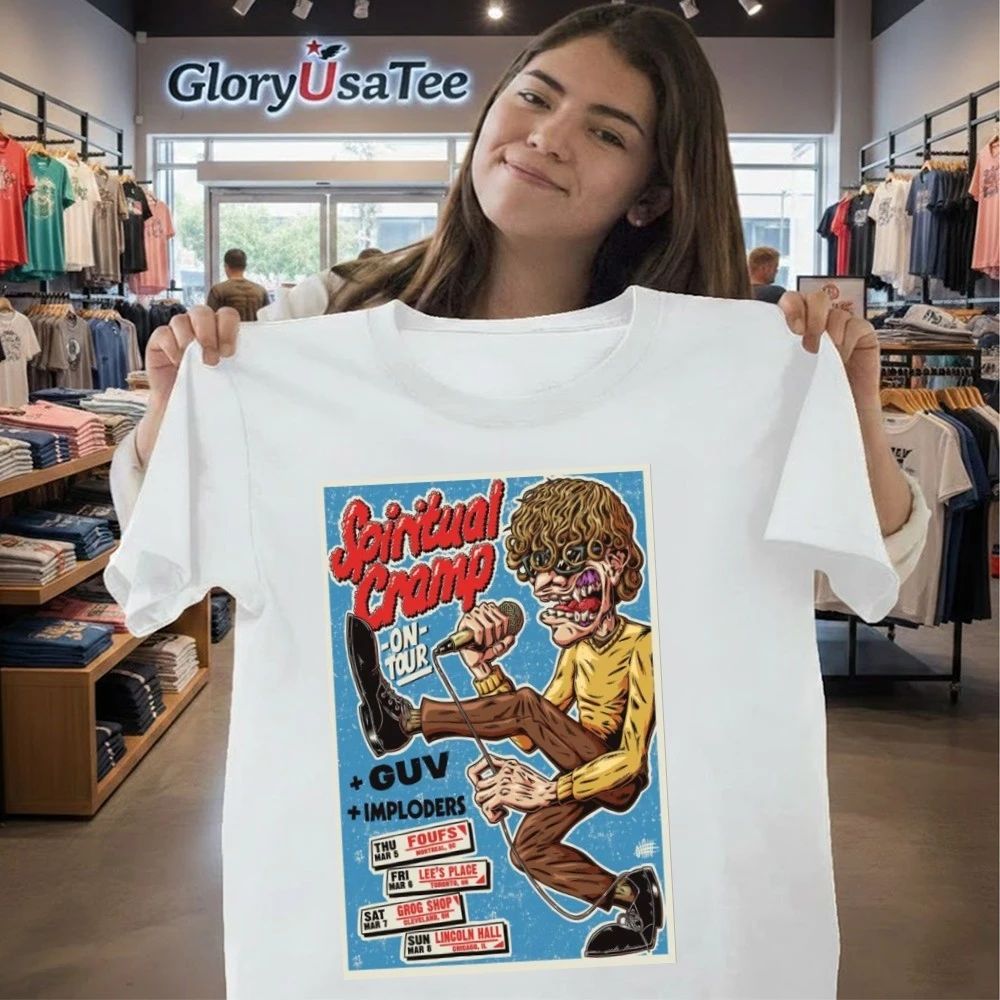Spiritual Cramp World Tour 2026 Poster Shirt