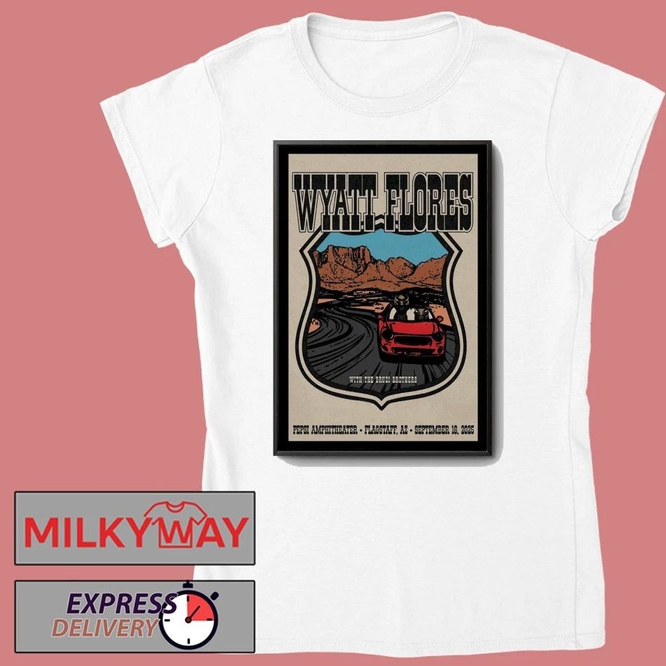 09.16.2025 Flagstaff, AZ Wyatt Flores Poster shirt