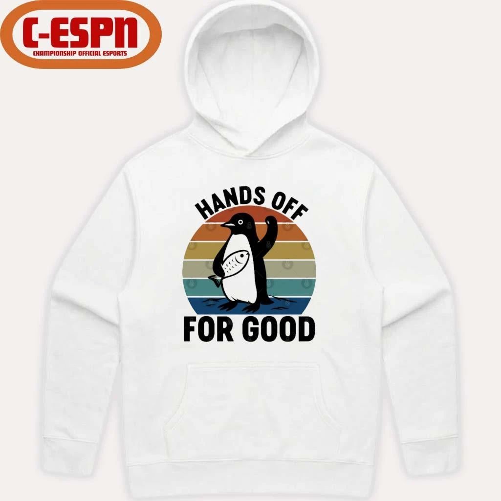 Hands Off For Good Resist Penguin T-Shirt