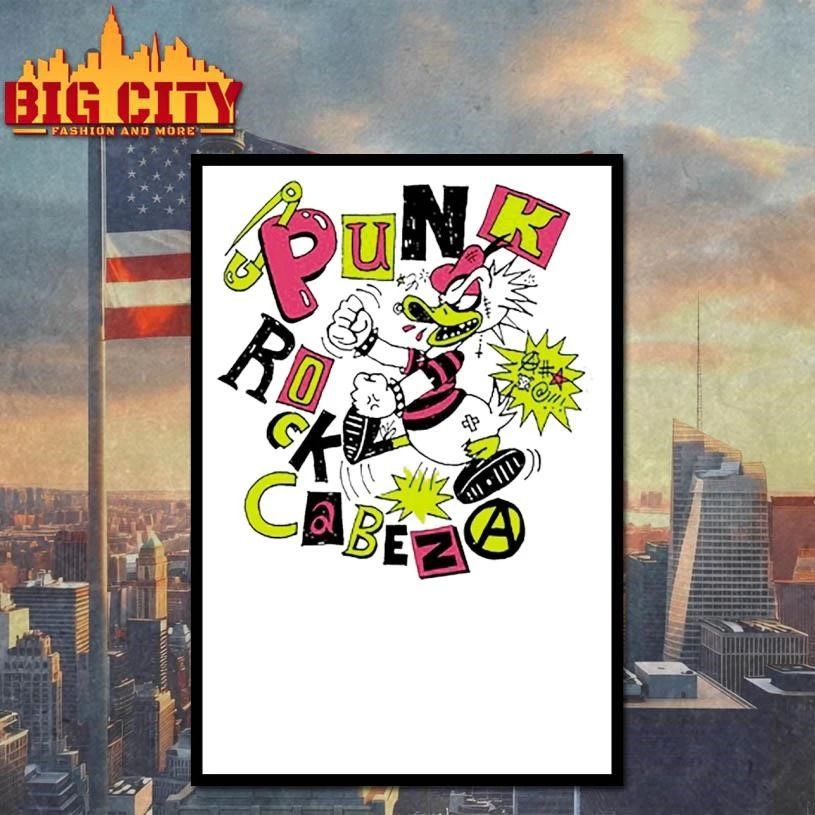 Generación Punk Punk Rock Cabeza Graphic Shirt