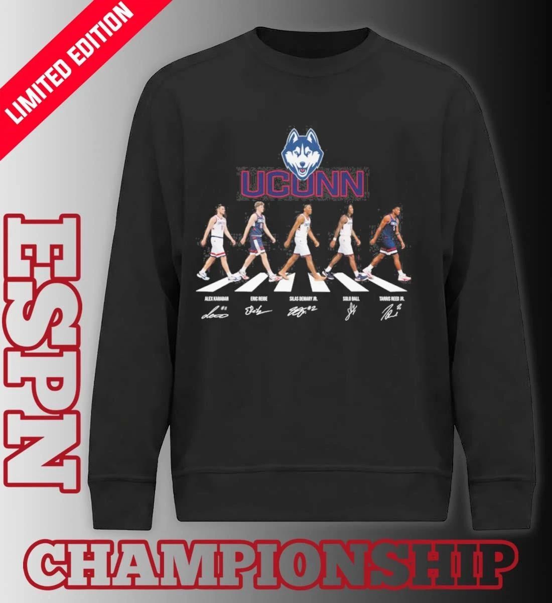 The Uconn Men’s Basketball Abbey Road NCAA Tournament Shirt