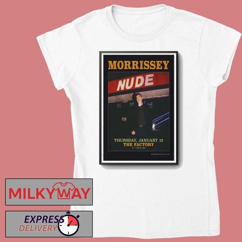 Morrissey ST. Louis Poster 1.15.2026 shirt