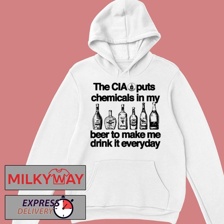 The CIA is Putting Chemicals in the Beer Shirt