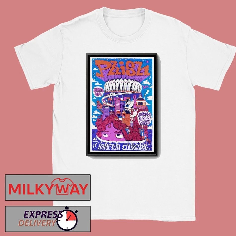 Phish Hampton Coliseum Sept 2025 Poster shirt