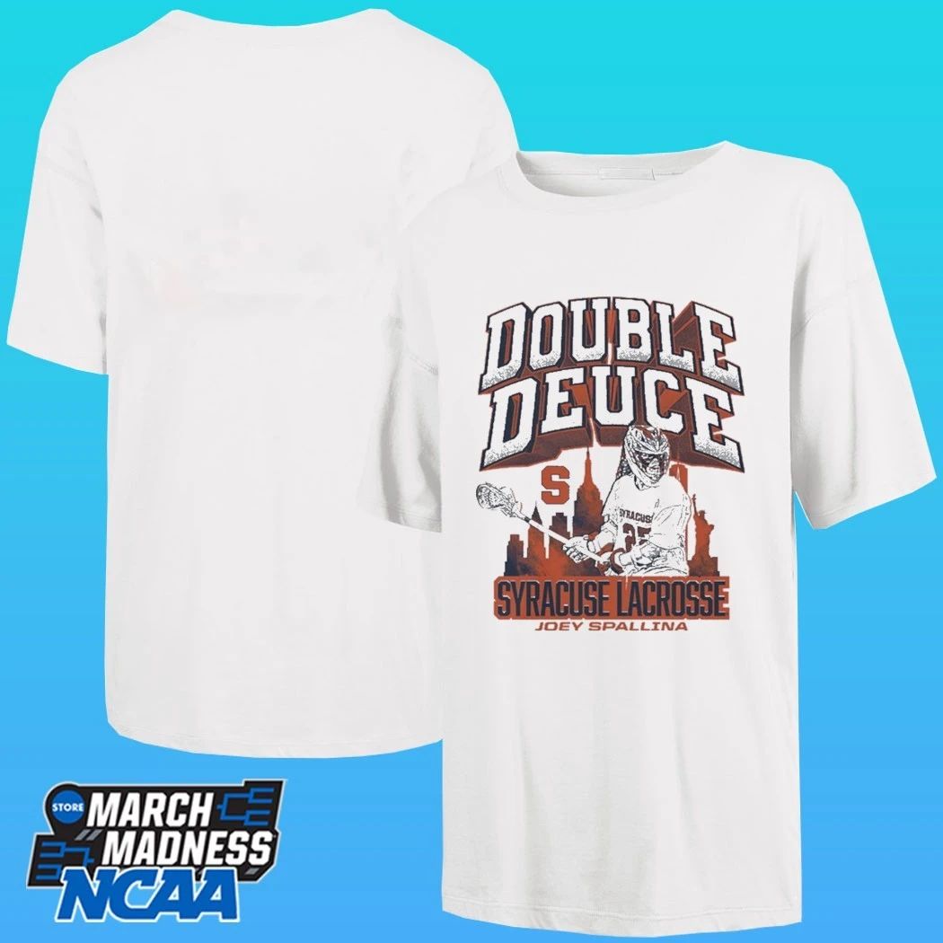 Double Deuce Syracuse Orange Men’s Lacrosse Joey Spallina Shirt