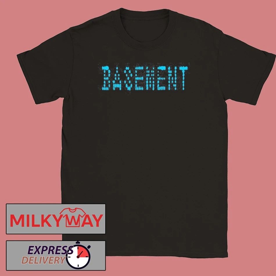 Basement Pixel Logo 2026 shirt