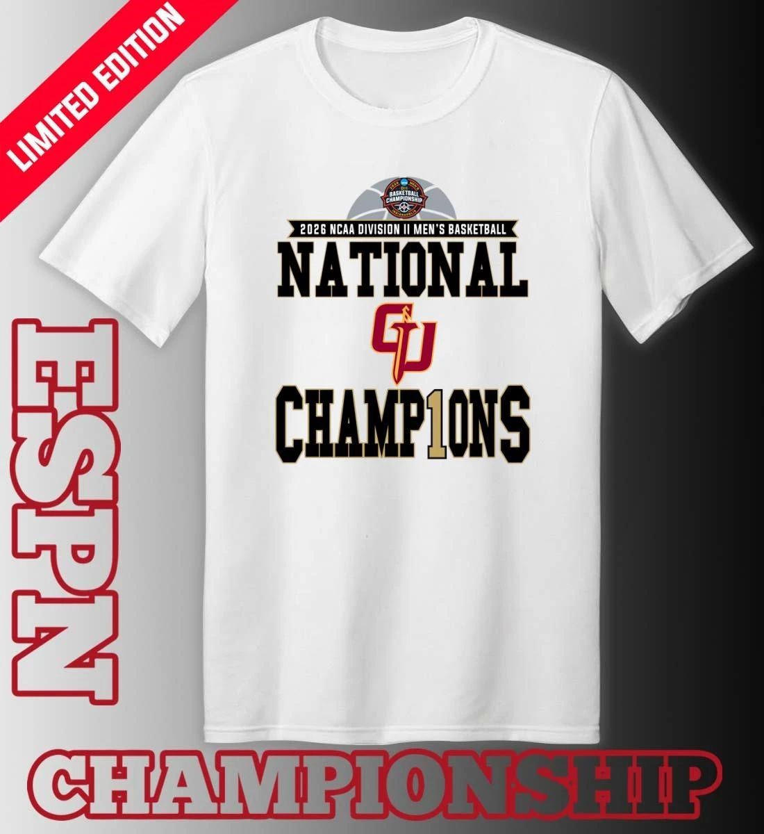 Gannon Golden Knights 2026 NCAA DII Men’s Basketball National Champions Locker Room T-Shirt