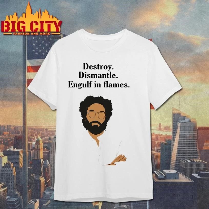 Jason Destroy Dismantle Engulf In Flames Shirt