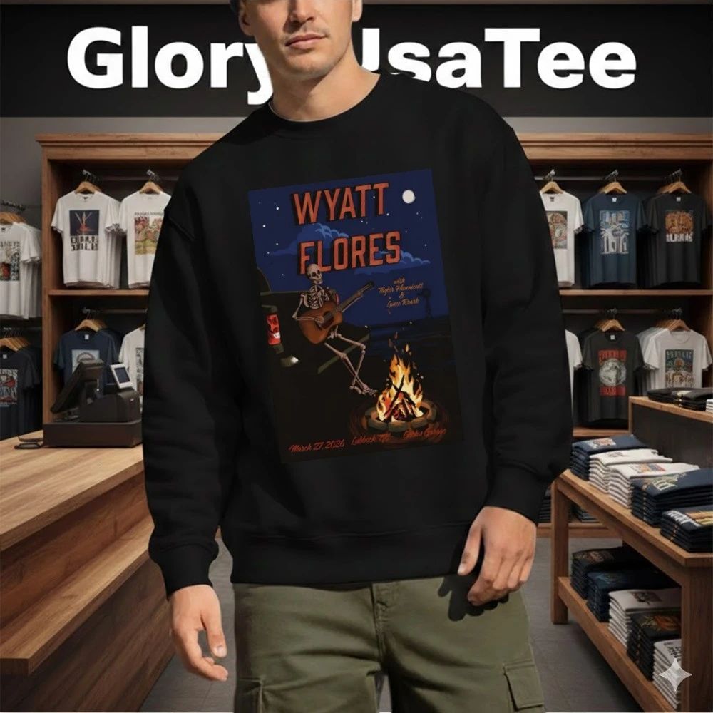 Wyatt Flores March 27 2026 In Lubbock TX Poster Shirt