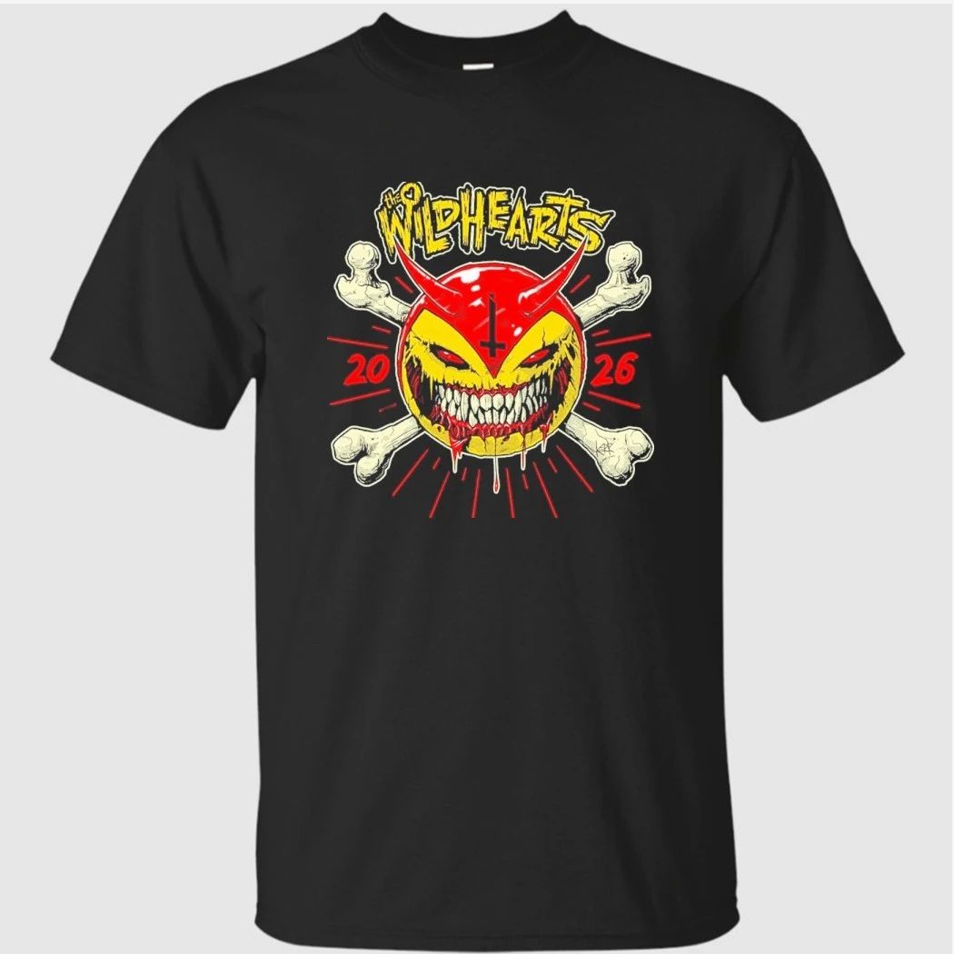 The Wildhearts Smiley Bones 2026 T-Shirt