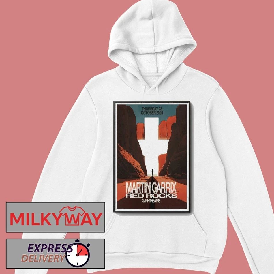 Martin Garrix Red Rocks Amphitheater Morrison CO 10-23-2025 Poster shirt
