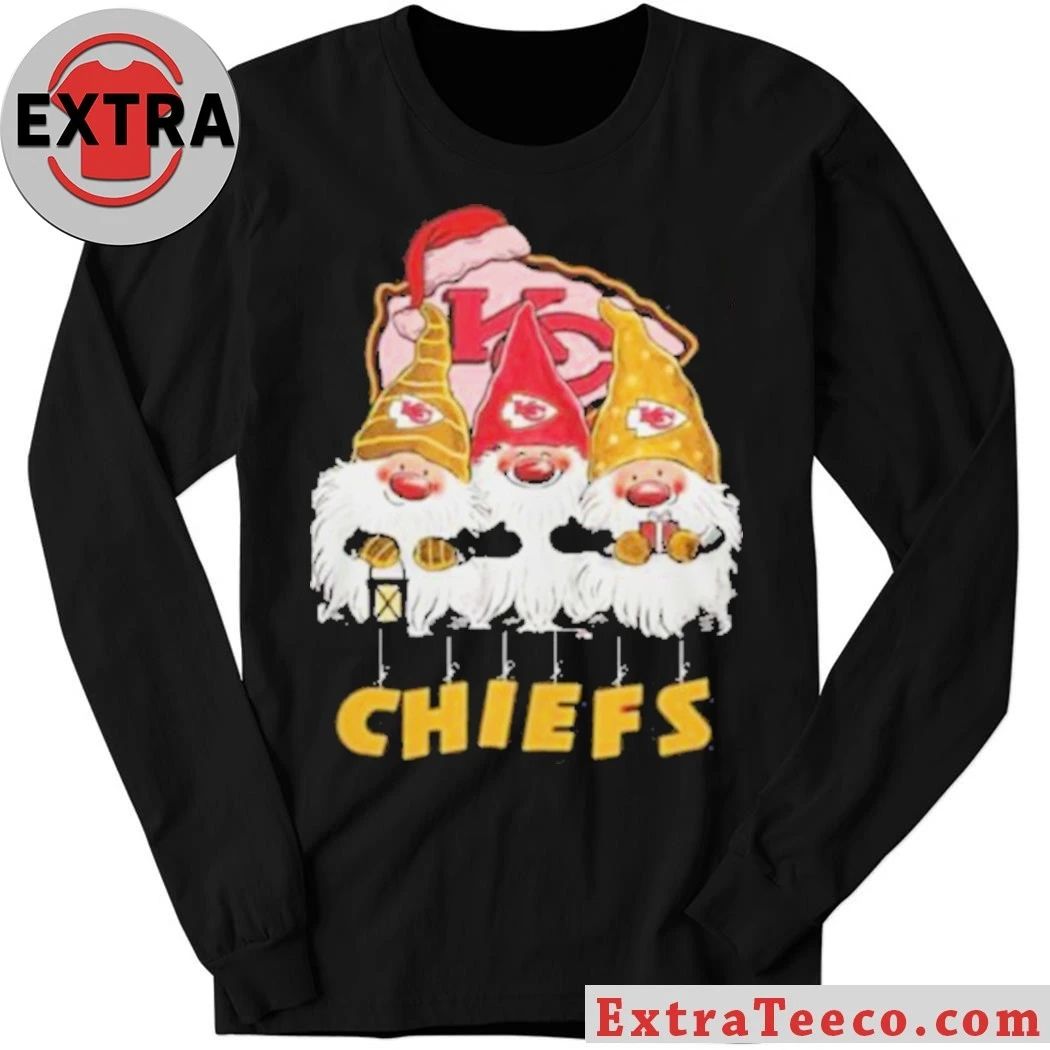 Kansas City Chiefs Gnomes Christmas Shirt