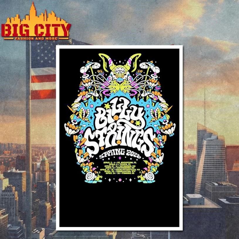 Billy Strings Band Spring 2026 Graphic Shirt