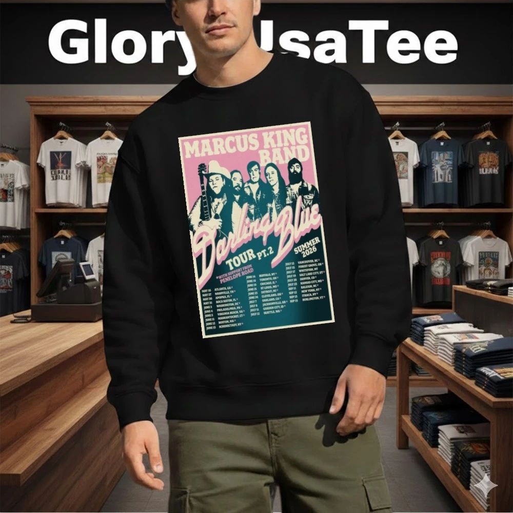 Marcus King Tour 2026 Poster Shirt