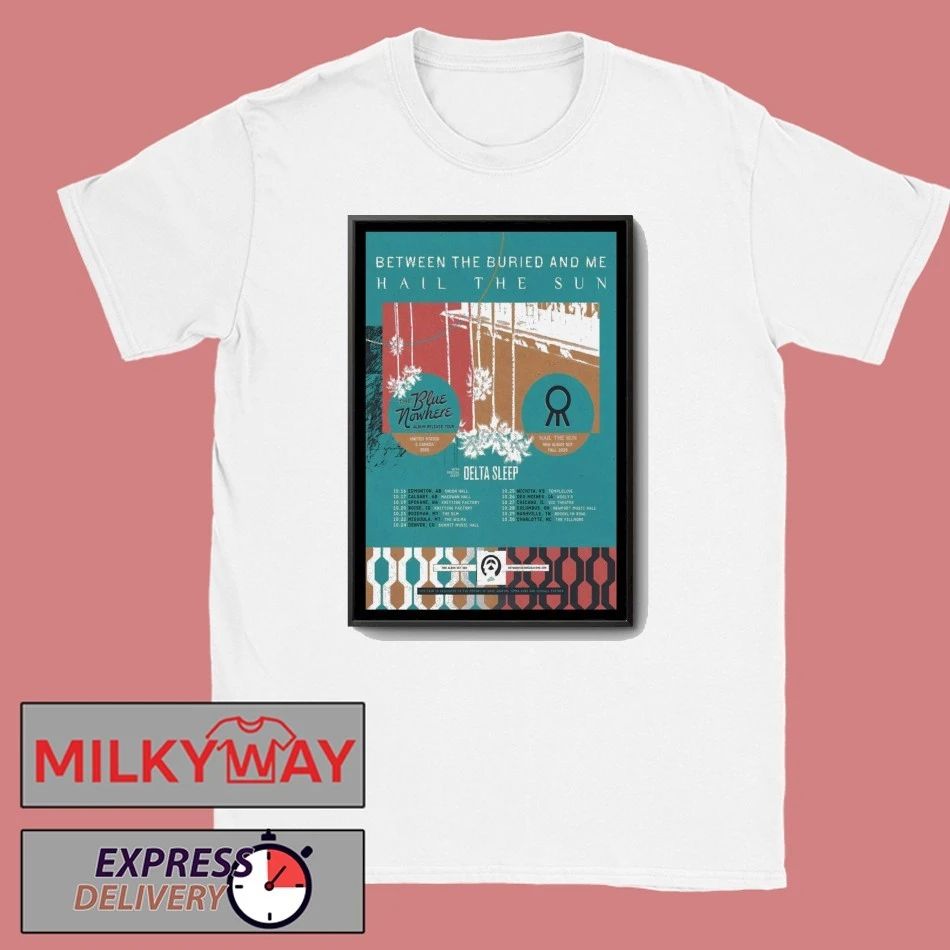 Between the Buried and Me Tour 2025 Poster shirt