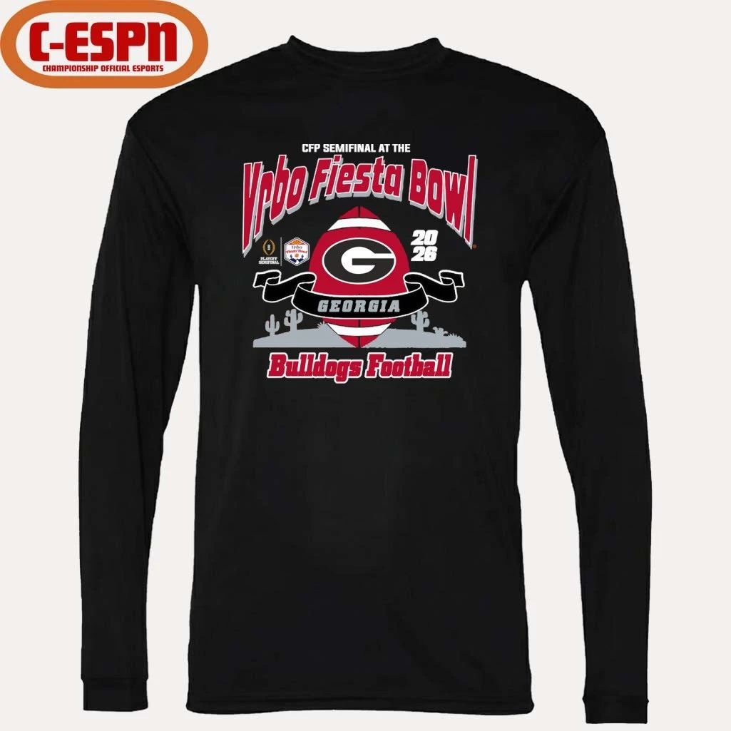 Georgia Bulldogs Vrbo Fiesta Bowl Bound T-Shirt
