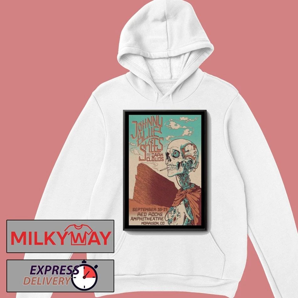 Johnny Blue Skies Concert Red Rocks Morrison, CO September 17, 2025 Poster shirt