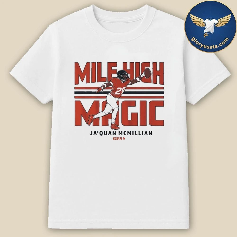 Ja’Quan McMillian Mile High Magic Broncos’ Shirt