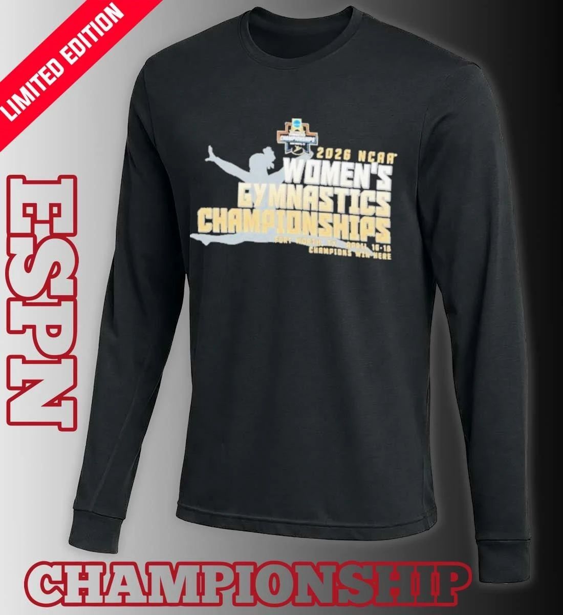 2026 NCAA Women’s Gymnastics Championships T-Shirt