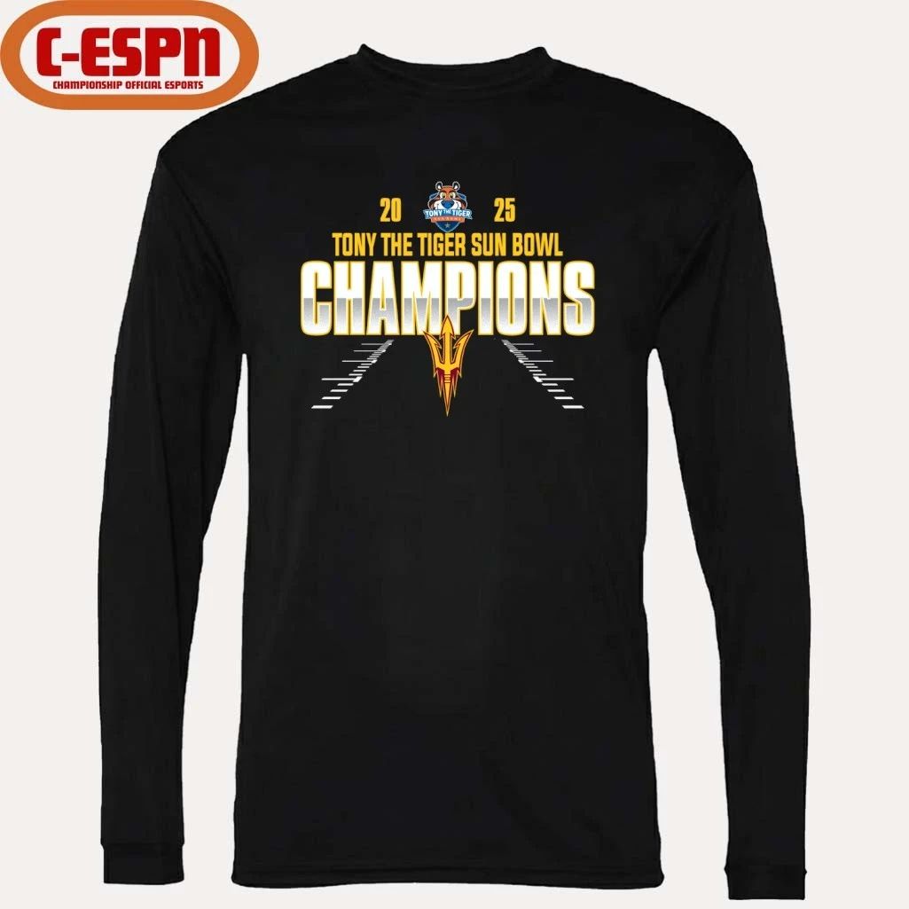 Arizona State Sun Devils Sun Bowl Champions 2025 Shirt