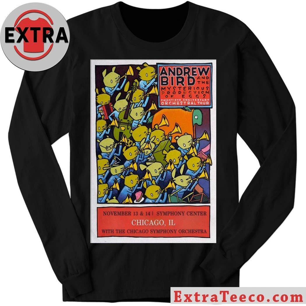 Andrew Bird Nov 13-14 2026 Chicago IL Poster Shirt