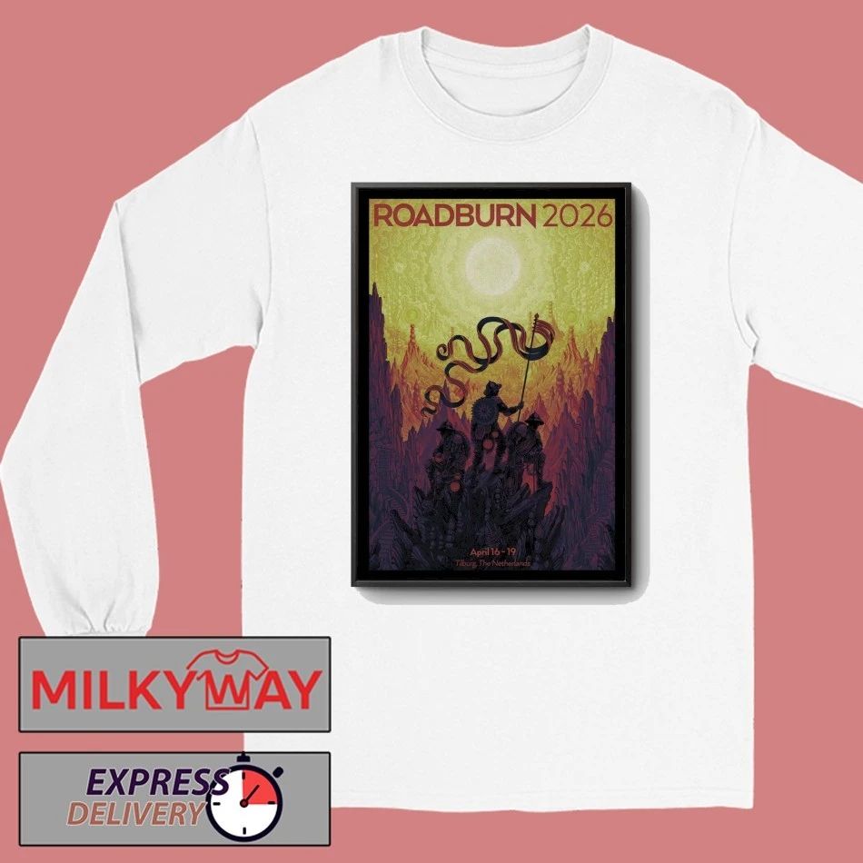 Roadburn Apr 16-19 2026 Poster The Netherlands shirt