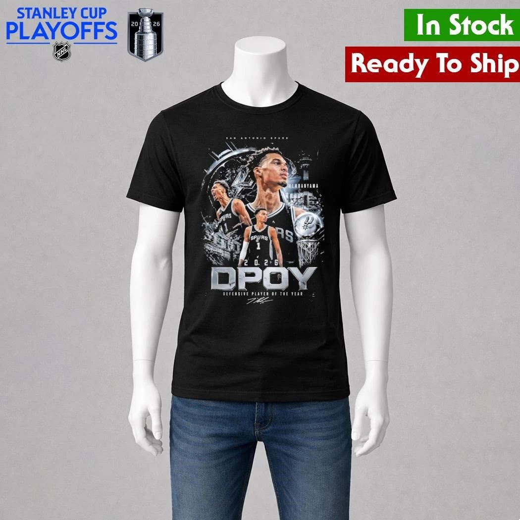 San Antonio Spurs Dpoy Defensive Player Of The Year 2026 Shirt