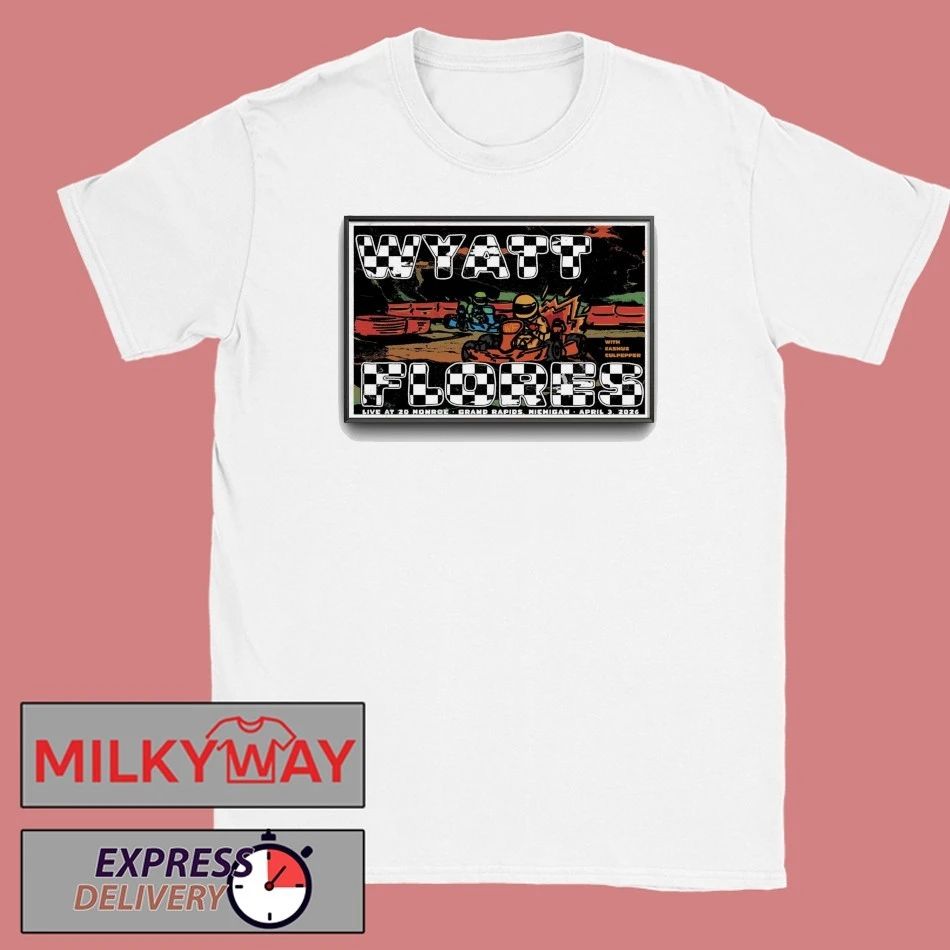 Wyatt Flores Apr 3 2026 Poster Grand Rapids T-Shirt