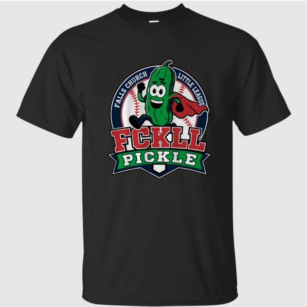 FCKLL Pickle Fundraiser Falls Church Little League Logo Shirt