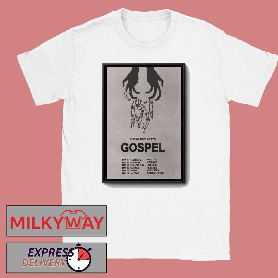 FIREWORKS Album GOSPEL 2026 Poster shirt