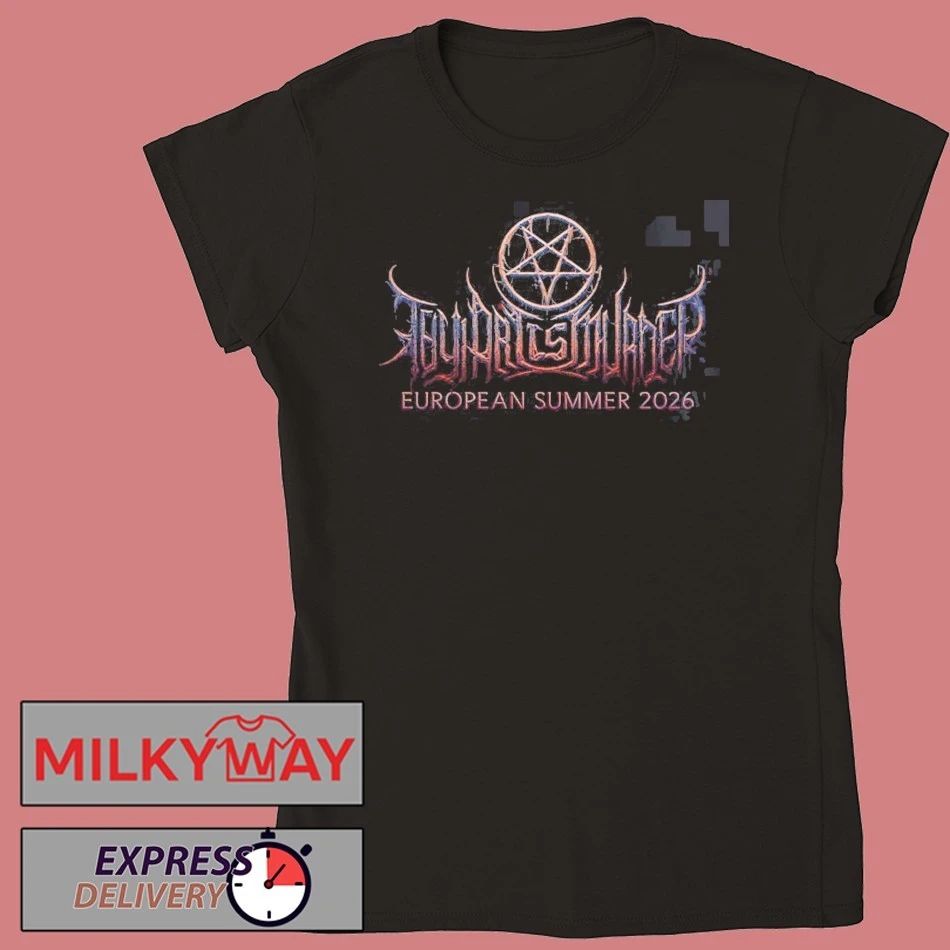 Thy Art Is Murder Year Of The Fire Horse European Summer 2026 Tour Schedule Dates Two Sided T-Shirt