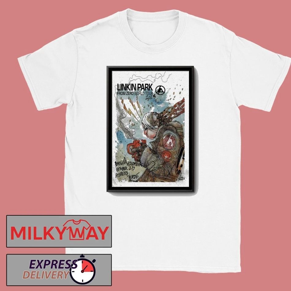 Linkin Park Bogota, Colombia Oct 25 2025 Poster shirt