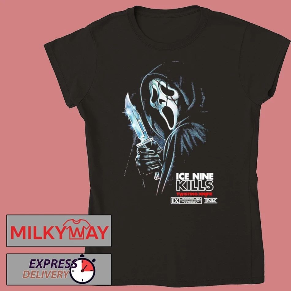 Ice Nine Kills x Scream 7 Nightmare On The Knife Part One Wrong Answer shirt