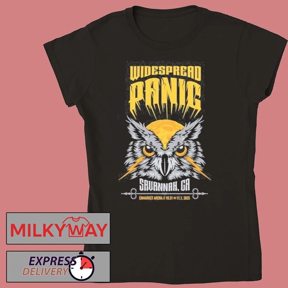Widespread Panic Enmarket Arena, Savannah, GA Oct 31 + Nov 01, 2025 Shirt