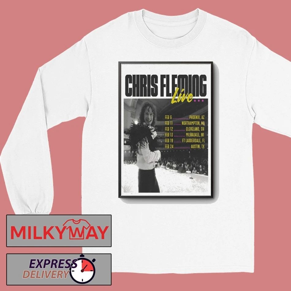 Chris Fleming February 2026 Tour Poster shirt