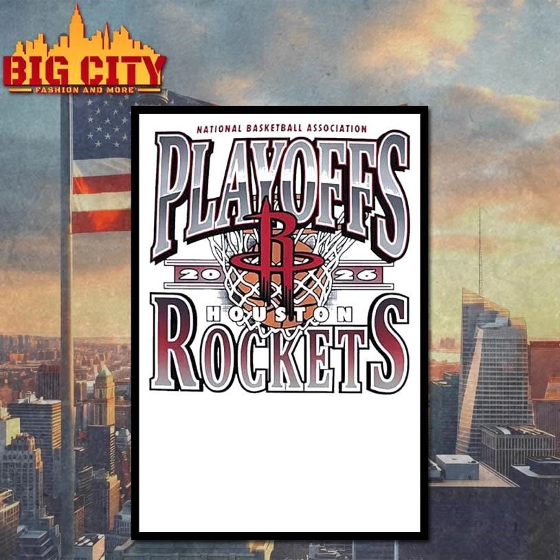 Houston Rockets 2026 Playoff NBA Basketball Shirt