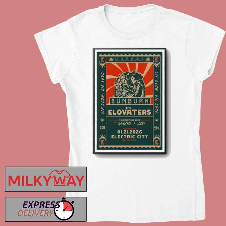The Elovaters Jan 21 2026 Poster Electric City shirt