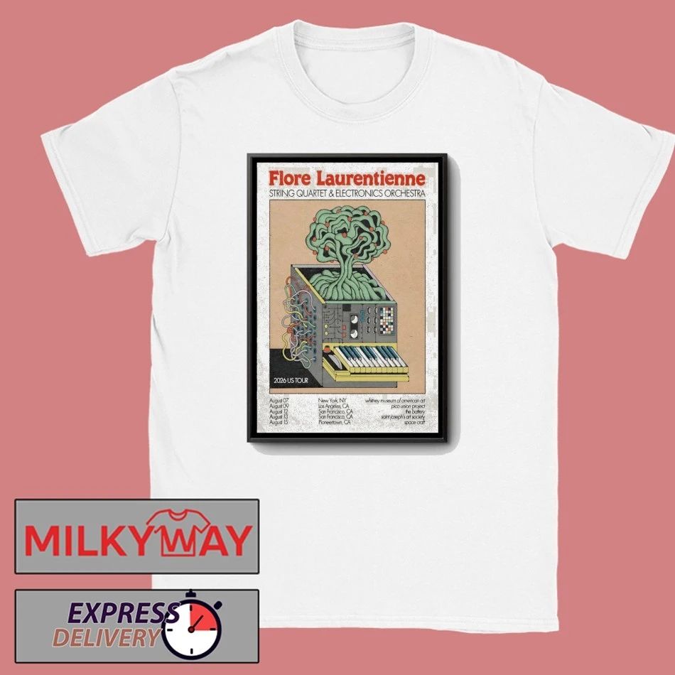 Flore Laurentienne US Tour 26 Poster shirt