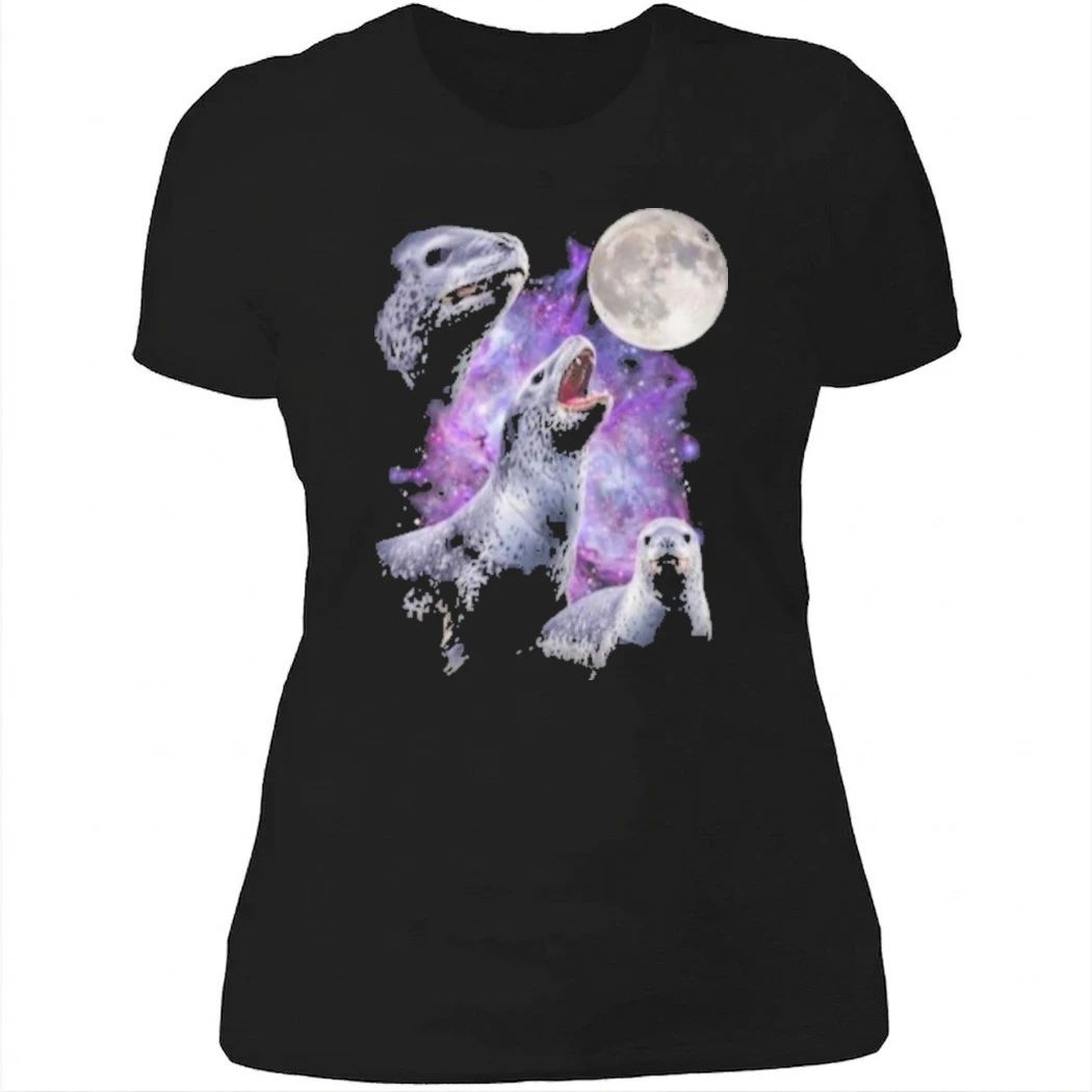 3 Seals Howling At The Moon Shirt