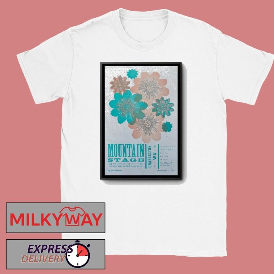 Mountain Stage Poster Charleston, West Virginia Dec 7 2025 shirt