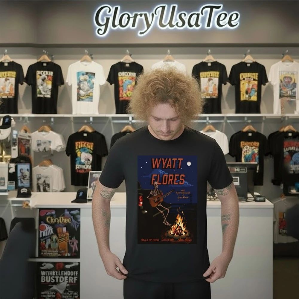 Wyatt Flores March 27 2026 In Lubbock TX Poster Shirt