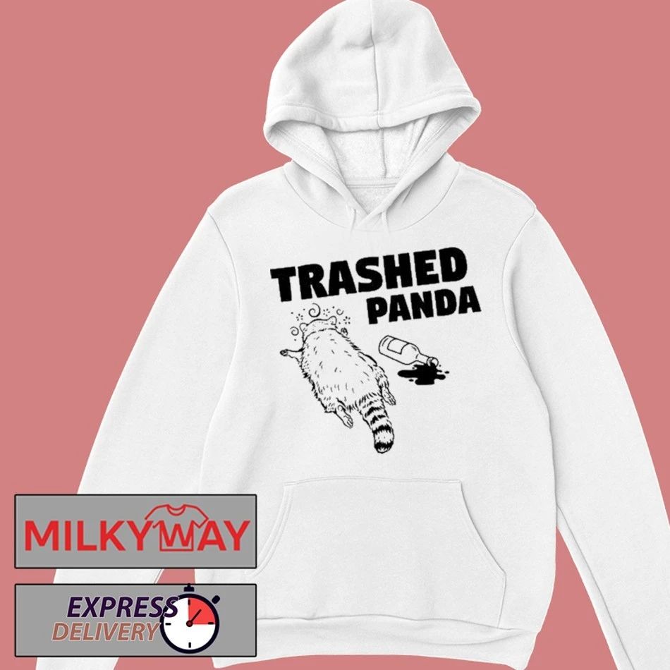 Ashland Drunk Raccoon Trashed Panda Shirt