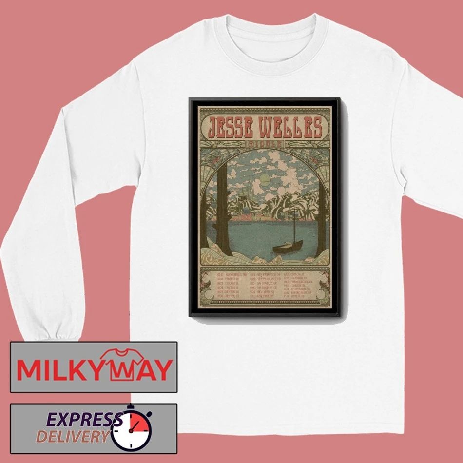 Jesse Welles Middle Concert 2025 Poster shirt