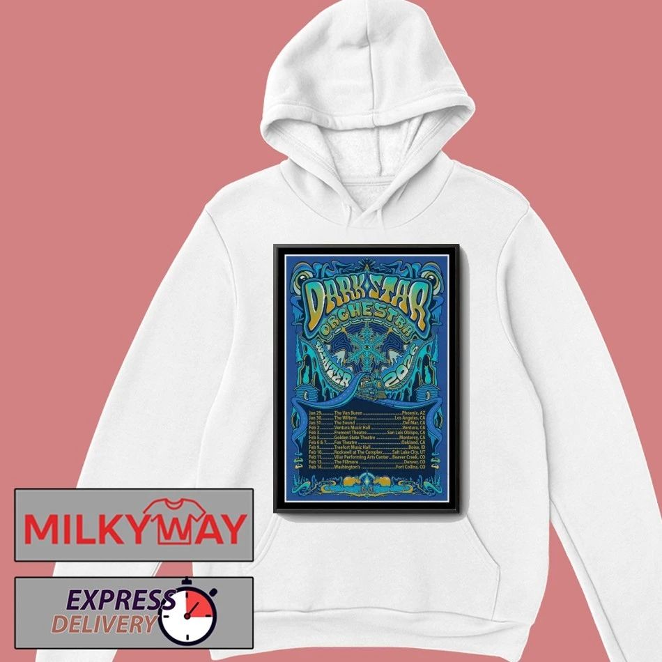 Dark Star Orchestra Welcome Winter New Tour 2026 Poster shirt