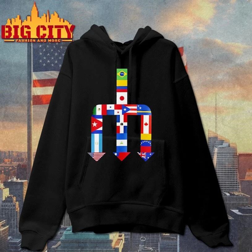 Seattle Mariners The Global Trident Of Flags 2026 Shirt