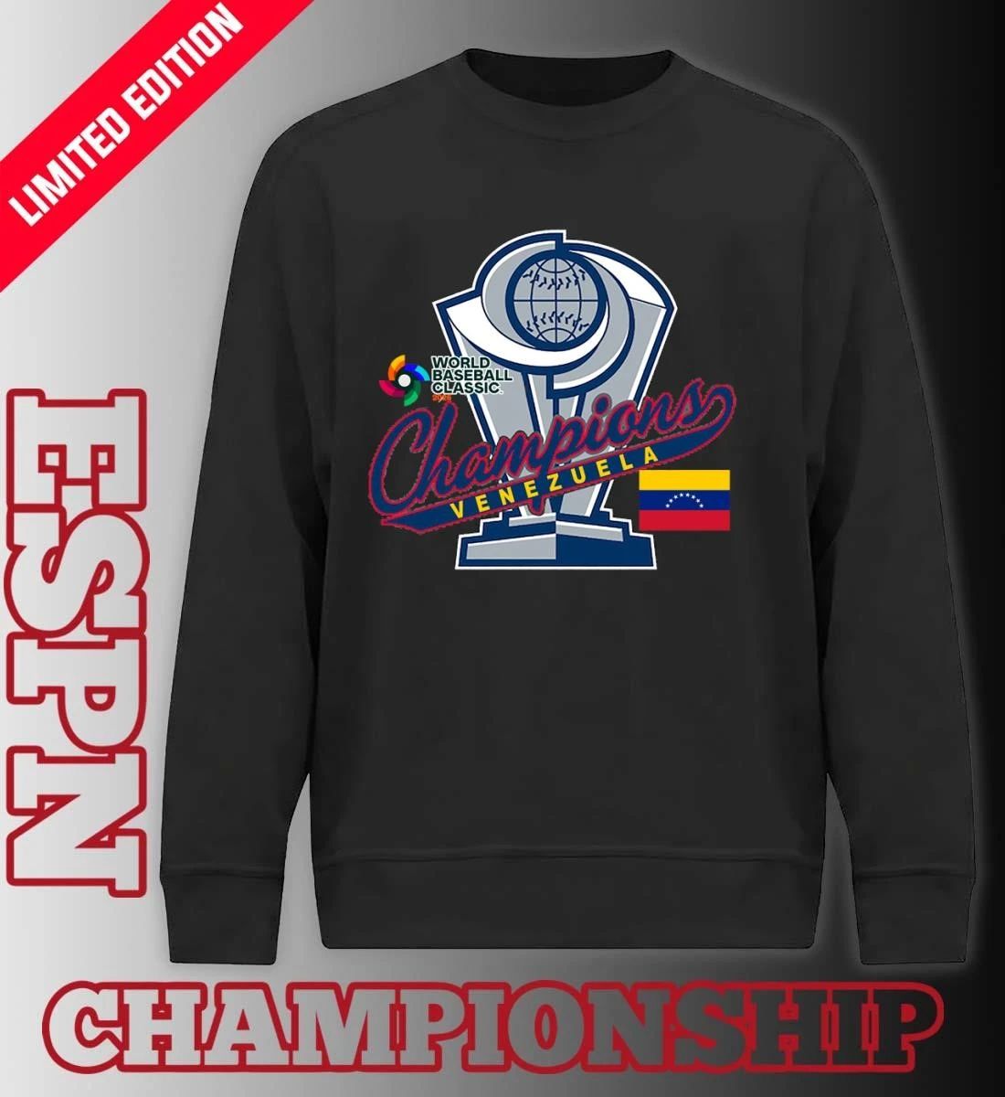 Venezuela 2026 World Baseball Classic Champions Trophy Shirt